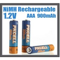AAA NiMH 900mAh 1.2V Rechargeable Battery