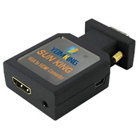Mini VGA+R/L to HDMI  converter