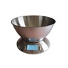 stainless steel bowl digital kitchen scales with weights