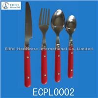 Promotional cutlery with plastic handle (ECPL0002)