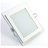 Ultra slim CCT changeable glass led ceiling light(CBY-LD5612-6W)