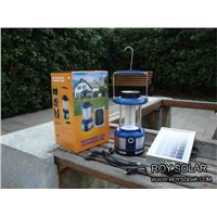 LED Portable rechargeable Solar Lantern,with USB charger and FM radio