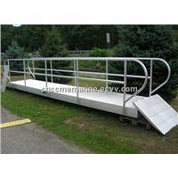 China Marine Aluminium Gangway Ladder