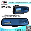 Carknight 2.7 inch digital LCD monitor Car Rearview mirror Car camera with connect to parking sensor