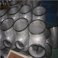 Stainless steel butt welding reducing tee
