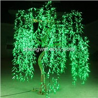 Green Color 4356 LED Willow Tree Light Ourdoor Tree Decorative light