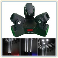 LED Beam Moving Head Light Use For Family Party , 3pcs 10W Led Cree Lamp