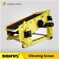 Mobile Electric sand high frequency double deck vibrating screen machine