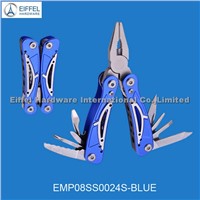 Multi plier with big and small sizes/aluminum handle color can be customized(EMP08AL0024S-blue)