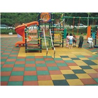 Outdoor Playground Safety rubber Flooring Tiles