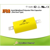 jb Axial Metallized Polyester Film Capacitors, Flat Oval Type - JFGB