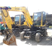 Used Wheel Excavator Hyundai R60W-7 / Wheel Excavator Hyundai R60W-7