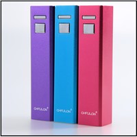 AiL promotional gift metal square mini power bank with different color