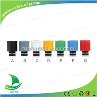 Mixed color Teflon + Plastic drip tips 510 drip tip wholesale from biggest supplier