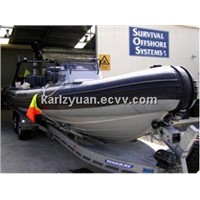 RIB BOAT Rigid inflatable Boat rescue boat fishing boat military patrol boat