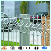 PVC coated curved fence/protective fence netting panel direct factory