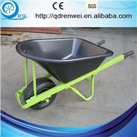 poly tray construction wheelbarrow with large capacity