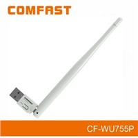 COMFAST CF-WU755P 150Mbps Realtek RTL8188EUS Cheapest Wifi USB dongle with 5dBi antenna