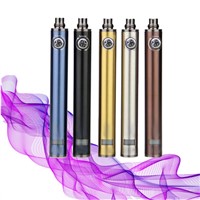 Newest E Cigarette Vision Spinner 3 Battery, 1,600mAh with Voltage Rotary Switch and LCD Twist