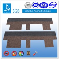 fiberglass Goethe standard asphalt shingle for roof materials
