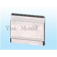 Knit electronic in connector mold parts|Connector mold parts