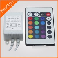 24 keys IR LED Controller / Dimmer 6A DC12V for RGB LED lighting fixtures