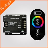 6 keys RF LED Touch Controller 18A DC12V-24V for RGB LED lighting fixture