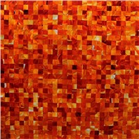 Red Agate Mosaic Tile