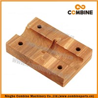 Wood bearing block