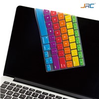 original factory silicone rainbow keyboard cover skins for Macbook