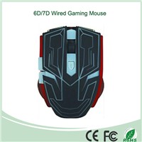 New Style Look Cool 7 Color Changing  LED Light Mouse Gaming with Iron Buttom Layout
