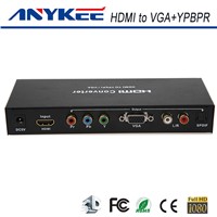 Good quality  3D1080P VGA +R/L +YPBPR  HDMI to ypbpr vga converter