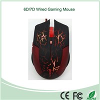 7 LED Colorful USB Wired 6D Optical Mouse