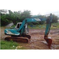 used Kobelco SK120 crawler excavator