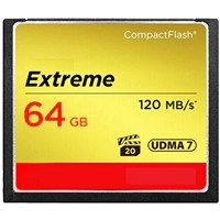 Genuine 100% full capacity 64GB UDMA 7 120MB/s Extreme Compact Flash CF card