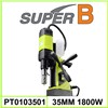 35mm 1100W portable magnetic drill machine; magnetic drill