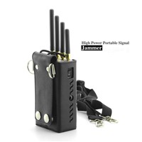 High-power Portable Signal Jammer for Cellphones (CDMA/GSM/DCS/PCS/3G)