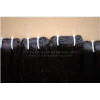 40cm Vietnamese hair weft texture straight, silky