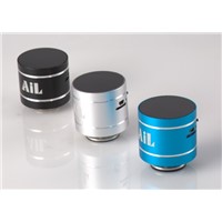AiL hotsale wireless vibration mini speaker with talk function as promotional gift