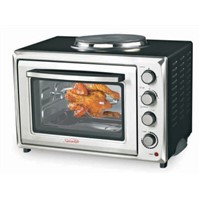 35L electric oven with single plate