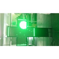 P5 double sides  led  cross screen