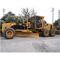 cat 140h motor used wheel grader with Original certification