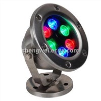 6W IP68 High Power LED Underwater Light 6w LED Fountains lamp