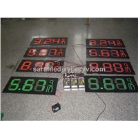 Ourdoor gas station led price digital sign