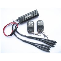 Single Color Dual-way Control Box F Plug 6 Ch Output &amp;amp; 2 Remote Controls For Automobile LED Lights