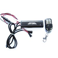 Single Color Dual-way Control Box Male Plug Output For Motorcycle LED Lights