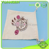Wholesale Custom Drawstring Carry Cotton Dust Bag For Handbag Factory