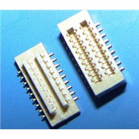 China canton 0.8mm pitch board to board socket,4mm Height