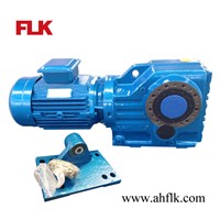 KAT Helical Bevel Gear Reducer Gearbox with Hollow Shaft and Torque Arm
