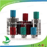 New style beauty wide bore 510 SS + Turquoise 510 Jade Stone drip tips for ecig rda atomize